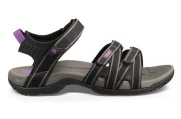 Image of Teva Tirra Womens Sandals, Black/Grey, 5 US, 4266-BKGY-5 US