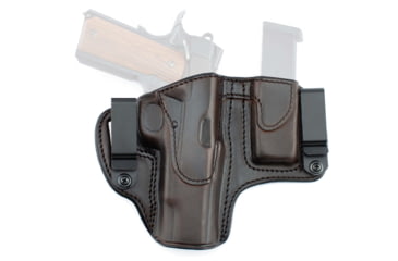 Image of Texas 1836 Crusader - 2 In 1 Dual Clip Open Top Holster w/ Magazine Carrier, RH, Most .380 Small Frame Pistols 2.75in, Smith &amp; Wesson M&amp;P Bodyguard 380, w/ No Attachment, Brown, TX-OT-DCH-MC-722