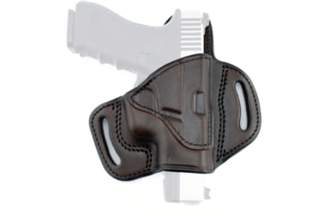 Image of Texas 1836 Fort - Quick Draw OWB Holster, Left Hand, Glock 43, Glock 42, Glock 48X, Brown, TX-EP-BH2-358