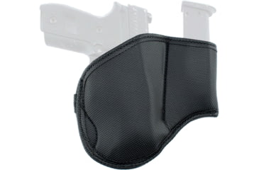 Image of Texas 1836 GECKO IWB Holster w/ Magazine Carrier, Right Hand, Most Small Frames 380s 2.75in, With No Attachment, Black, GECKO MC-720