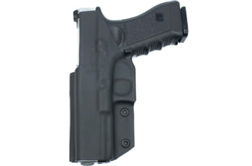 Image of Texas 1836 KYDEX Disruptor - Taco Style IWB Holster, Right Hand, Taurus PT111 G2, Taurus PT140 G2, With No Attachment, Black, DTR-155