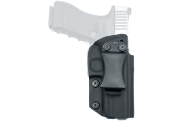 Image of Texas 1836 KYDEX Disruptor - Taco Style IWB Holster, Right Hand, Taurus PT111 G2, Taurus PT140 G2, With No Attachment, Black, DTR-155