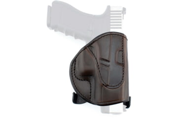 Image of Texas 1836 PD2 - Rotating Thumb Release Quick-Draw OWB Paddle Holster, Left Hand, 1911 5in, With No Attachment, Brown, TX-PD2-203