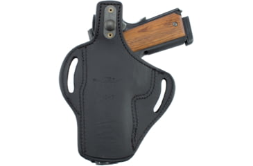 Image of Texas 1836 Standoff - Thumb Break OWB Holster, Left Hand, Smith &amp; Wesson M&amp;P 9 Shield, Smith &amp; Wesson M&amp;P 40 Shield, SIG Sauer P365, Black, TX-BH1-1011