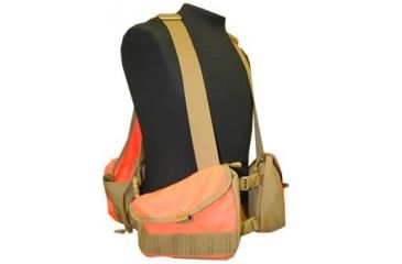 Image of Texas Hunt Co L.P.V. Low Profile Vest All Day, HVO High Vis Orange 200380207