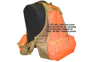 Image of Texas Hunt Co L.P.V. Low Profile Vest All Day, HVO High Vis Orange 200380207