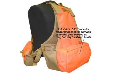 Image of Texas Hunt Co L.P.V. Low Profile Hunting Vest - All Day Large Capacity - Back Compartment