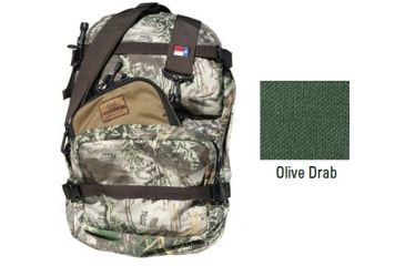 Image of Texas Hunt Co T.H.E. Pack w/3-Pocket Design, OD Olive Drab 200190102 