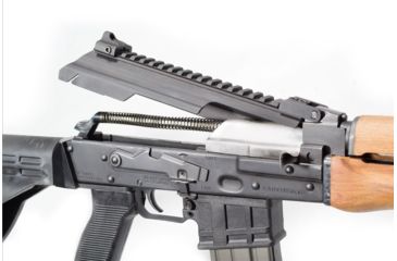 Image of Texas Weapon Systems Dog Leg Scope Rail Top Cover, Gen-3, M85/M92, Black, 33316