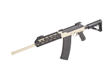 Image of Texas Weapon Systems Dog Leg Scope Rail Top Cover, Gen-3, Saiga-12, Black, 33318