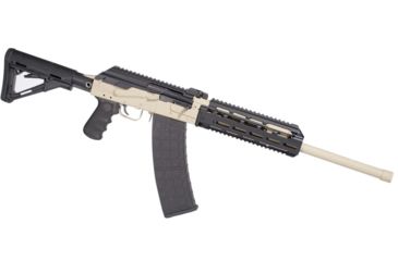 Image of Texas Weapon Systems Dog Leg Scope Rail Top Cover, Gen-3, Saiga-12, Black, 33318