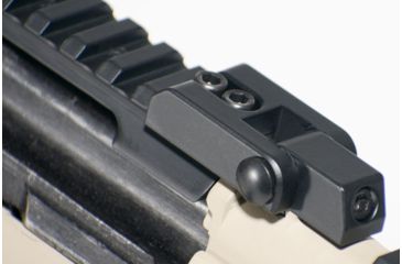 Image of Texas Weapon Systems Dog Leg Scope Rail Top Cover, Gen-3, Saiga-12, Black, 33318