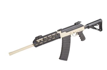 Image of Texas Weapon Systems Short Top Hand Guard, Gen-3, MLOK Compatible, Saiga-12, Black, 34334