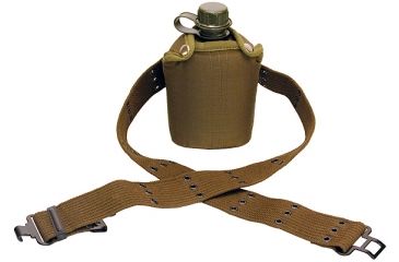 Image of Texsport 1 Qt. Poly Canteen, Cover and Belt Set TX16380