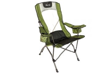 Image of Texsport 24in.x17in.x43in. Mesh Hi-Back Lounger, Leaf/Gray 191151