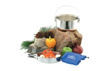 Image of Texsport Cookware Set, 8" Diameter Frying Pan, 3 quart Pot 13442TEX