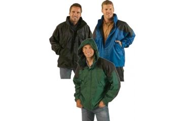 Image of Texsport Jacket, Rain Breathable Blue L 33713TEX