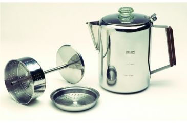 Image of Texsport Percolater, Stainless Steel, 9 Cup 13215TEX