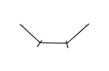 Image of Texsport Red Rainbow Striped Hammock, Cedar Point with Stand, 400 lb. Capacity 191126