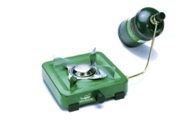 Image of Texsport Stove, 1 x Burner, Metal Socket, Brass, Steel 14204TEX