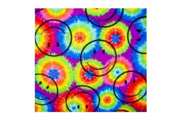 Image of Carolina Manufacturing Smiley Face Tie-Dye, Smiley Face Tie-Dye, BAN-B22RET-000223