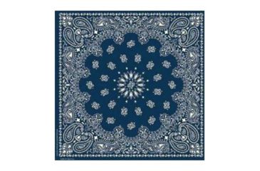 Image of Carolina Manufacturing Western Blue, Western Bandana, BAN-B22PAI-000002