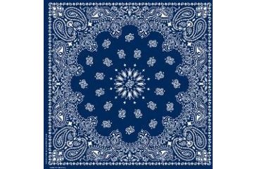 Image of Carolina Manufacturing Deluxe Bandana, Blue Western 511684