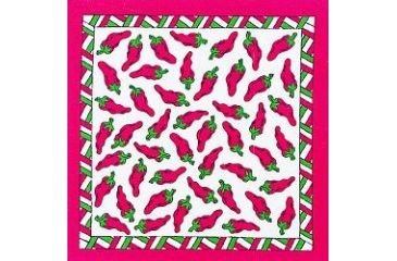Image of Carolina Manufacturing Deluxe Bandana, Chili Peppers 511659