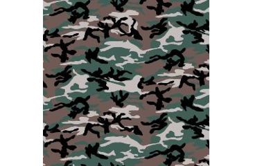 Image of Carolina Manufacturing Deluxe Bandana, Woodland Camouflage 511680