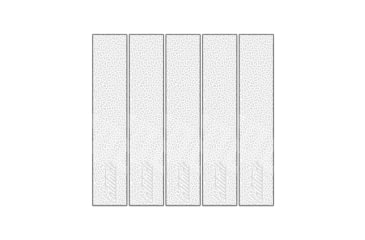 Image of The Bowtique Arrow Wraps - Micro Duck, WRP-MICRODUCK-5-WHT