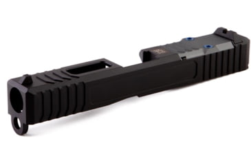 Image of The Gun Company Combat Duty LVL-1 Glock 19 Gen 3 No Side Windows Stripped Slide, Black, TGC-BLK-G3-NW-S