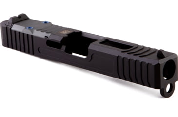 Image of The Gun Company Combat Duty LVL-1 Glock 19 Gen 3 No Side Windows Stripped Slide, Black, TGC-BLK-G3-NW-S