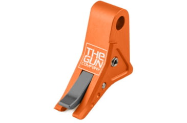 Image of The Gun Company Gen 1-5 SS Trigger, OR Shoe/Gray Safety, Orange/Gray, TGC-SS-TRG-OR-GRY