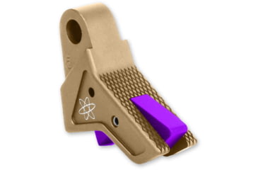 Image of The Gun Company Gen 1-5 TWP Trigger, FDE Shoe/Purple Safety, FDE/Purple, TGC-TWP-TRG-FDE-PRP