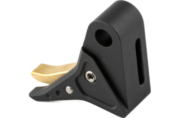 Image of The Gun Company Gen 3/4 SS Trigger, Black Shoe, Brass Safety, TGC-SS-TRG-BLK-BRS