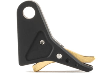 Image of The Gun Company Gen 3/4 SS Trigger, Black Shoe, Brass Safety, TGC-SS-TRG-BLK-BRS