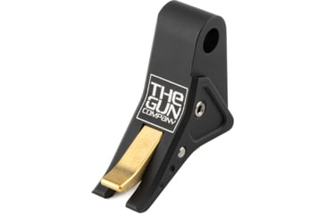 Image of The Gun Company Gen 3/4 SS Trigger, Black Shoe, Brass Safety, TGC-SS-TRG-BLK-BRS