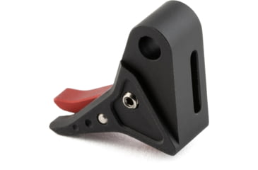 Image of The Gun Company Gen 3/4 SS Trigger, Black Shoe, Red Safety, TGC-SS-TRG-BLK-RED