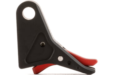 Image of The Gun Company Gen 3/4 SS Trigger, Black Shoe, Red Safety, TGC-SS-TRG-BLK-RED