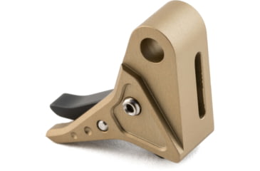 Image of The Gun Company Gen 3/4 SS Trigger, FDE Shoe, Black Safety, TGC-SS-TRG-FDE-BLK