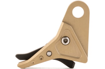Image of The Gun Company Gen 3/4 SS Trigger, FDE Shoe, Black Safety, TGC-SS-TRG-FDE-BLK
