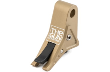Image of The Gun Company Gen 3/4 SS Trigger, FDE Shoe, Black Safety, TGC-SS-TRG-FDE-BLK