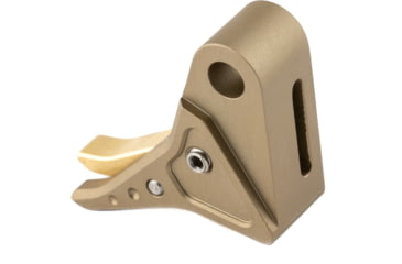 Image of The Gun Company Gen 3/4 SS Trigger, FDE Shoe, Brass Safety, TGC-SS-TRG-FDE-BRS