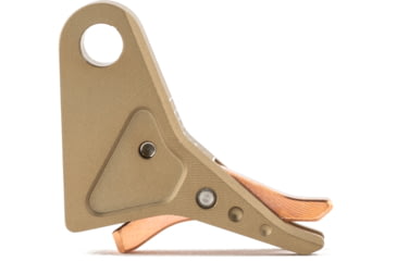 Image of The Gun Company Gen 3/4 SS Trigger, FDE Shoe, Copper Safety, TGC-SS-TRG-FDE-CPR