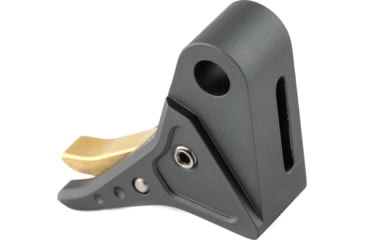 Image of The Gun Company Gen 3/4 SS Trigger, Gray Shoe, Brass Safety, TGC-SS-TRG-GRY-BRS