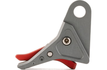 Image of The Gun Company Gen 3/4 SS Trigger, Gray Shoe, Red Safety, TGC-SS-TRG-GRY-RED
