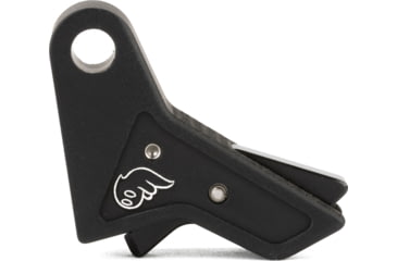 Image of The Gun Company Gen 3/4 TWP Trigger, Black Shoe, Black Safety, TWP-TRG-BLK-BLK