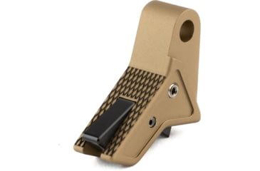 Image of The Gun Company Gen 3/4 TWP Trigger, FDE Shoe, Black Safety, TWP-TRG-FDE-BLK