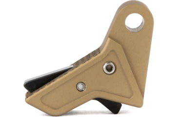 Image of The Gun Company Gen 3/4 TWP Trigger, FDE Shoe, Black Safety, TWP-TRG-FDE-BLK