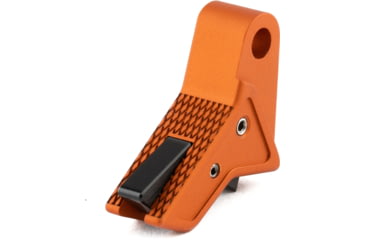 Image of The Gun Company Gen 3/4 TWP Trigger, Orange Shoe, Black Safety, TWP-TRG-ORG-BLK